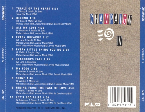 Champaign - Champaign IV (1990)