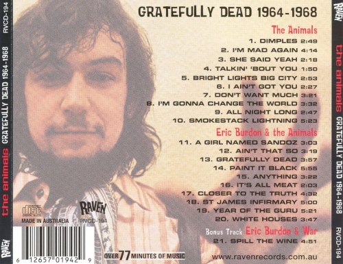 The Animals - Gratefully Dead 1964-1968 (2004)