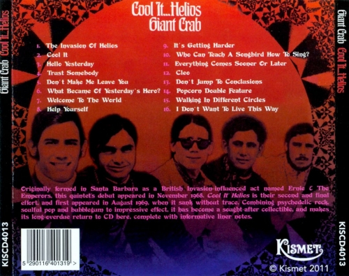 Giant Crab - Cool It.... Helios (Reissue) (1969/2011)