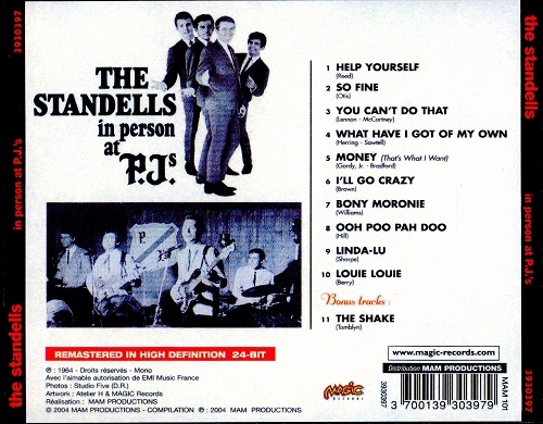 The Standells - In Person At P.Js (Reissue) (1964/2004)