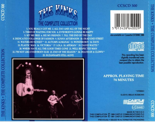 The Kinks - The Complete Collection (1991) Lossless