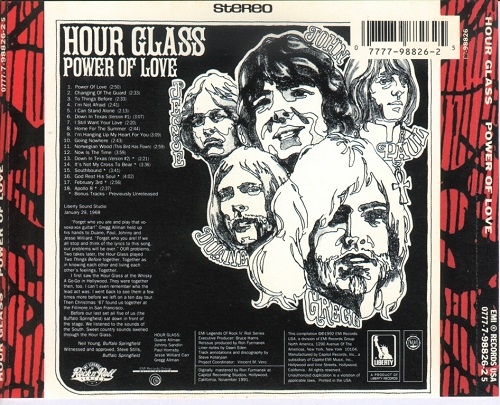 The Hour Glass - Power Of Love (Reissue) (1968/1992)