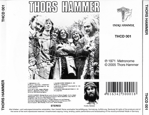 Thors Hammer - Thors Hammer (Reissue) (1971/2005)