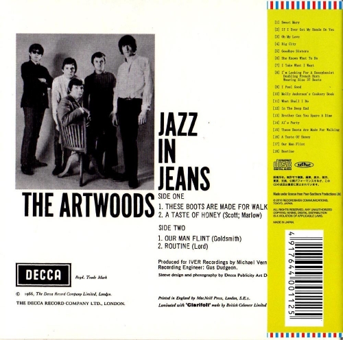 The Artwoods - Jazz in Jeans (Reissue) (1966/2010)