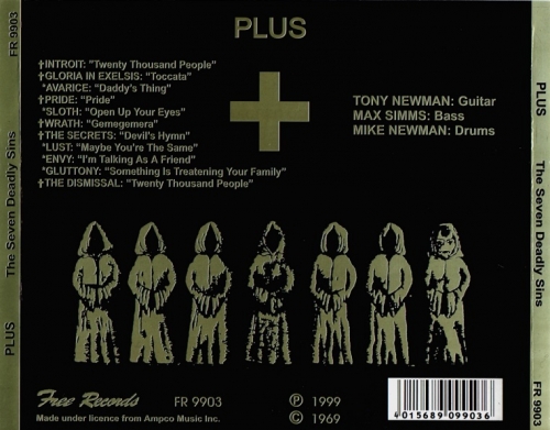 Plus - The Seven Deadly Sins (Reissue) (1969/1999)