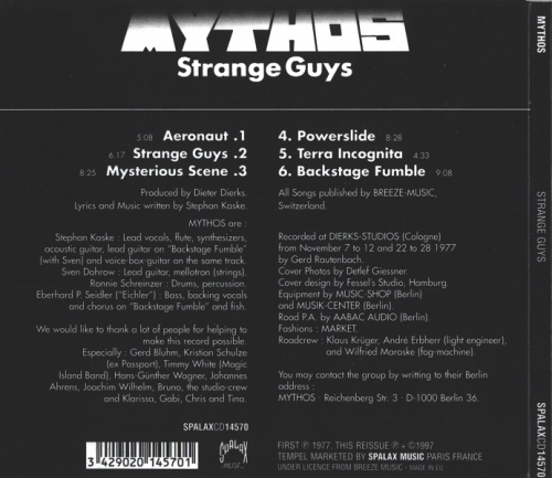 Mythos - Strange Guys (Reissue) (1977/1997)
