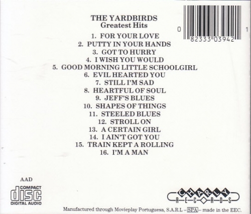 The Yardbirds - Greatest Hits (1986)