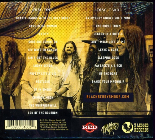 Blackberry Smoke – Leave a Scar: Live North Carolina (2014)