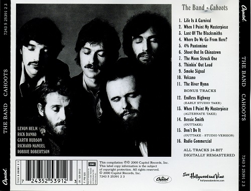 The Band - Cahoots (Reissue, Bonus Tracks Remastered) (1971/2000) Lossless