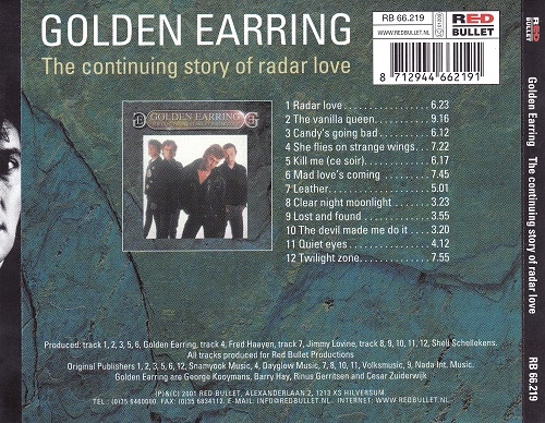 Golden Earring - The Continuing Story of Radar Love (1989/2001)