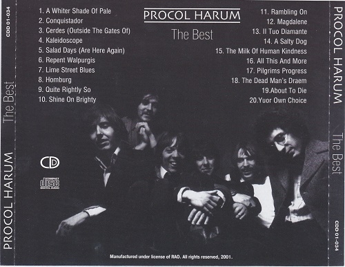 Procol Harum - The Best (2001)