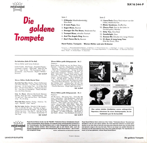 Werner Muller Und Sein Orchester - Die Goldene Trompete (1965)