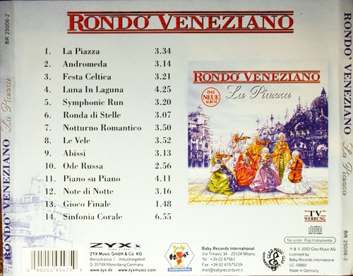 Rondo Veneziano - La Piazza (2002)