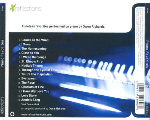 Owen Richards - Piano Favorites (2013)