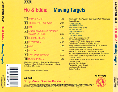 Flo & Eddie - Moving Targets (Reissue) (1976)