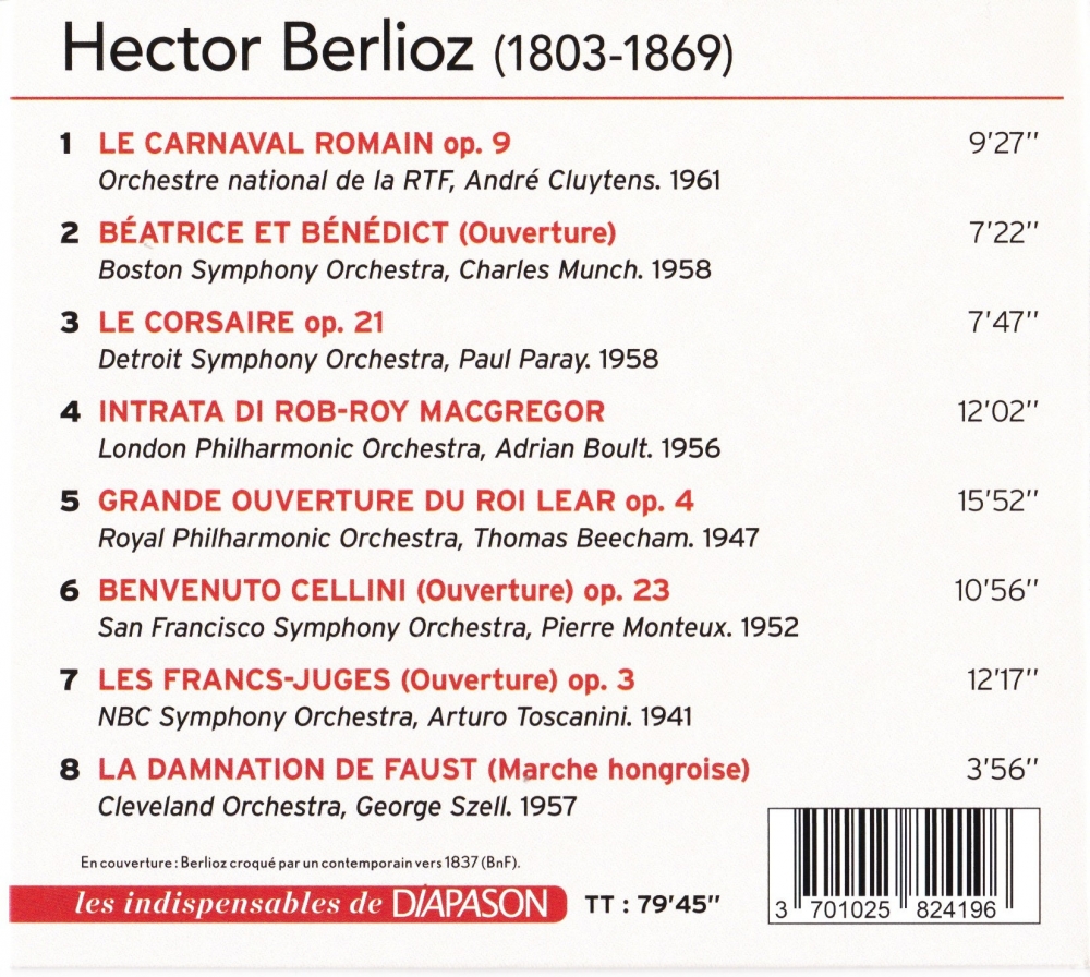 VA - Hector Berlioz: 7 Ouvertures (2020)