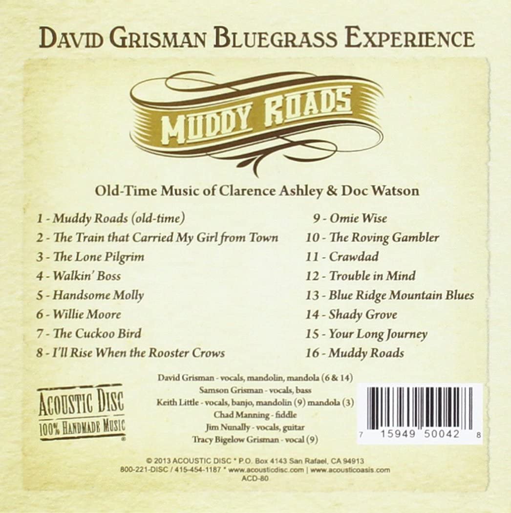 David Grisman - Muddy Roads (2013) [Hi-Res]