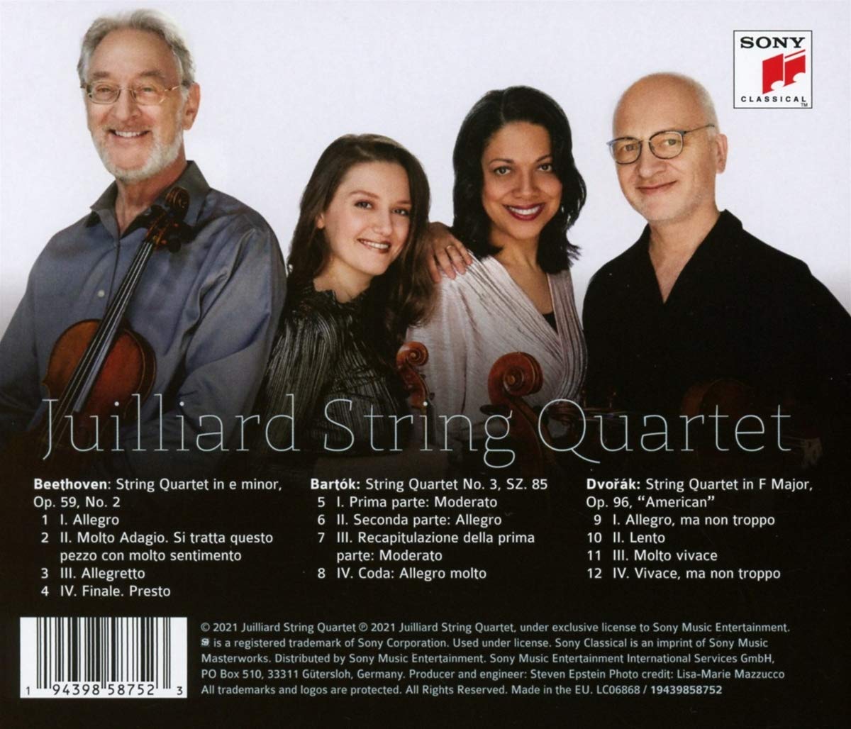 Juilliard String Quartet - Beethoven - Bartók - Dvorák: String Quartets (2021) [Hi-Res]