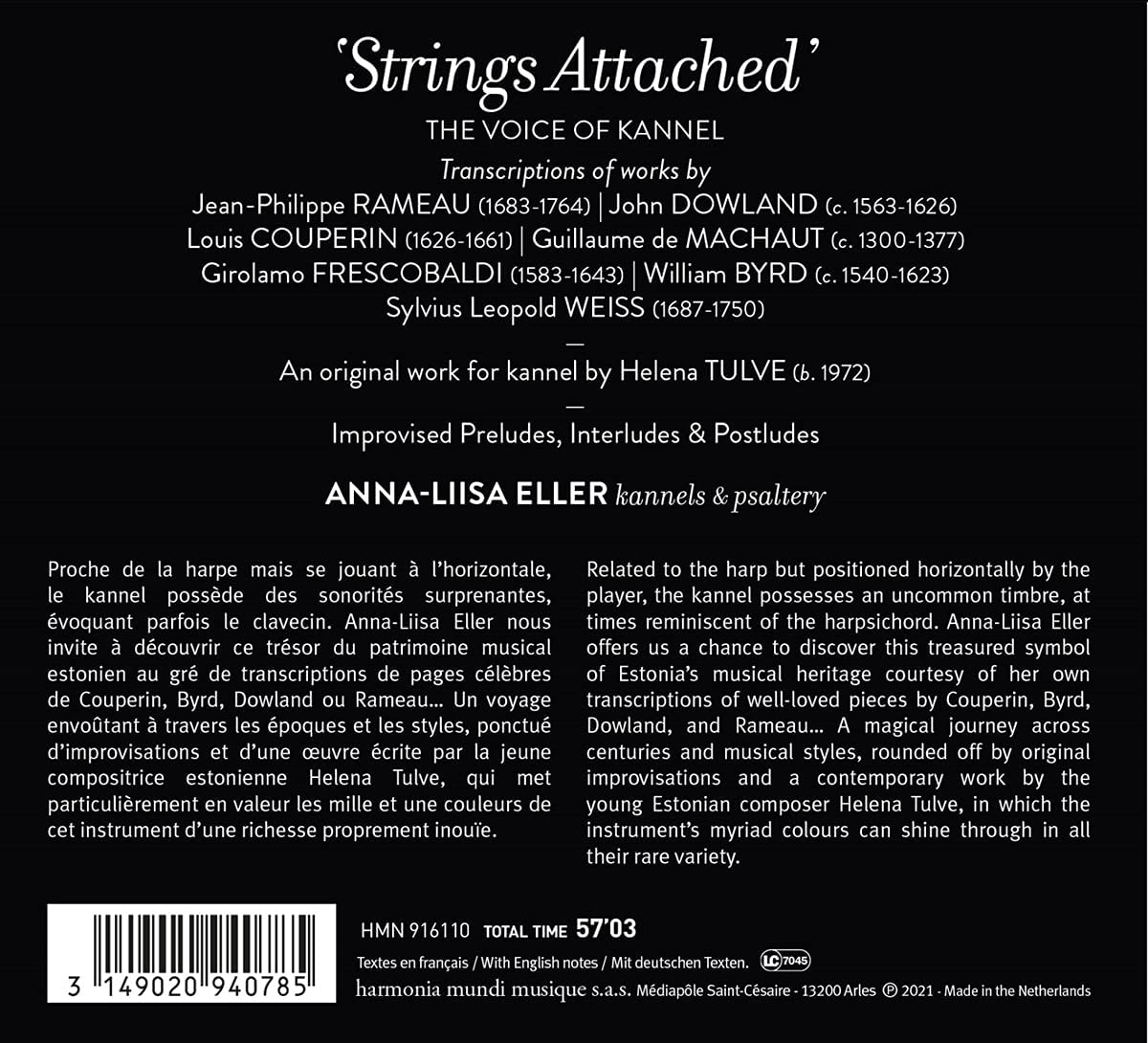 Anna-Liisa Eller - Strings Attached: The Voice of Kannel (2021) [Hi-Res]