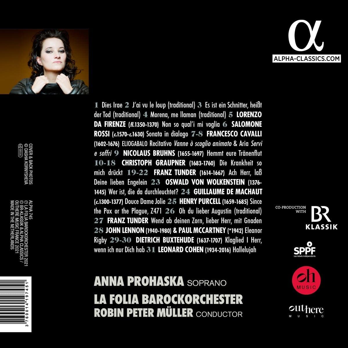 Anna Prohaska, La Folia Barockorchester & Robin Peter Müller - Celebration of Life in Death (2022) [Hi-Res]