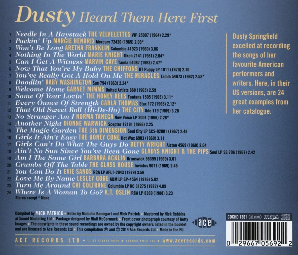 VA - Dusty Heard Them Here First (2014)