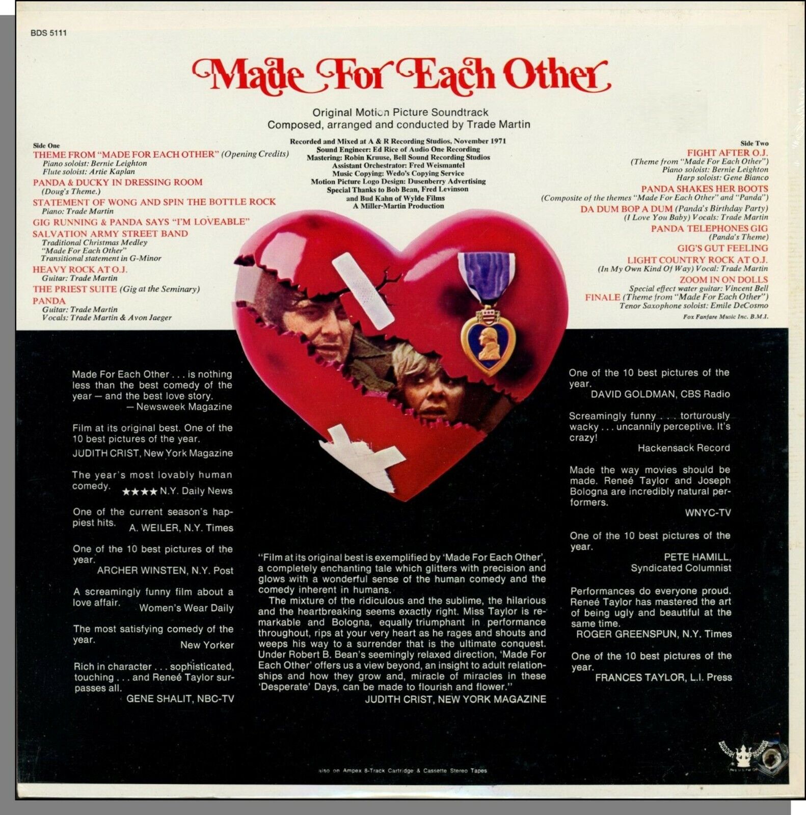 Trade Martin - Made For Each Other (Original Soundtrack) (1972) [Hi-Res]