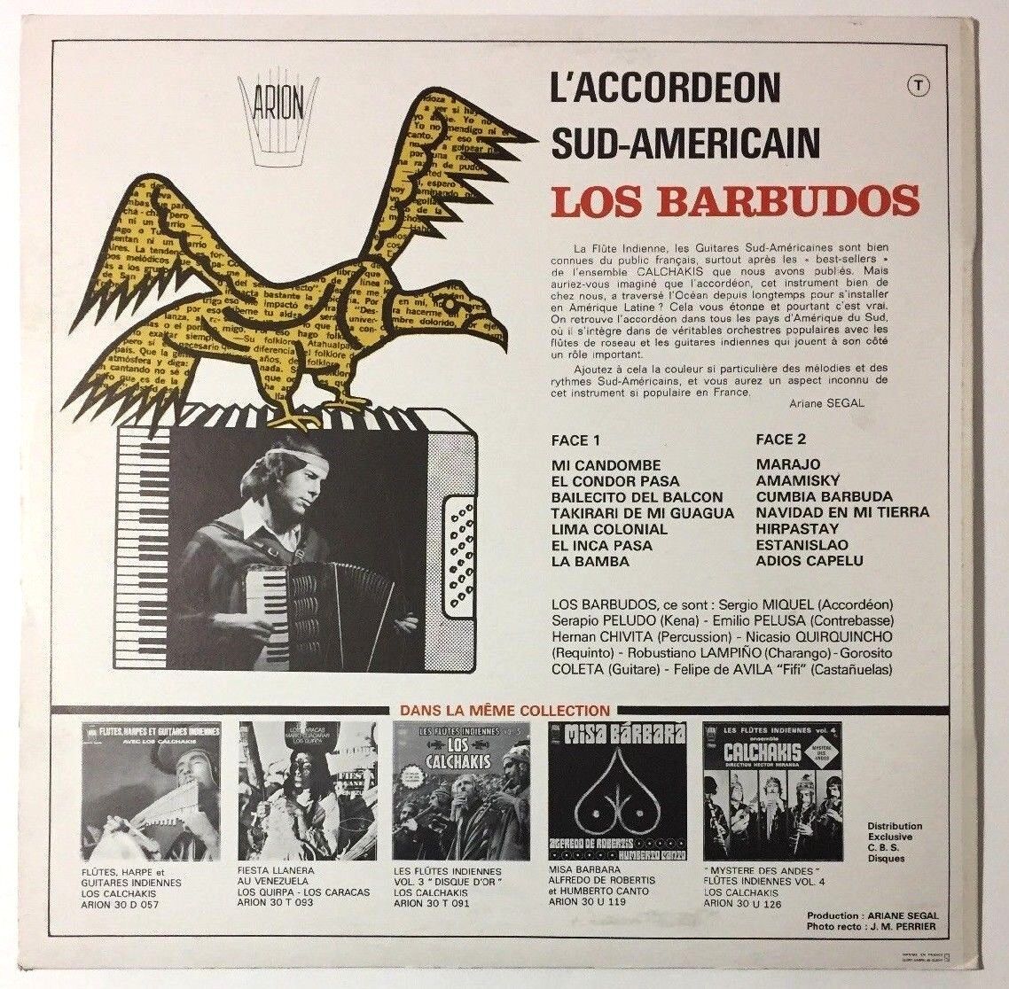 Los Barbudos - L'accordéon sud-américain (2021) [Hi-Res]