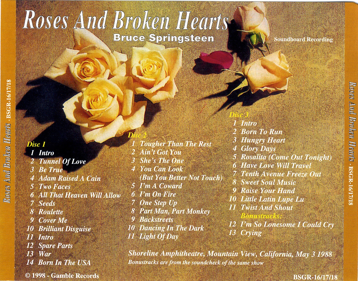 Bruce Springsteen - Roses And Broken Hearts (1998)