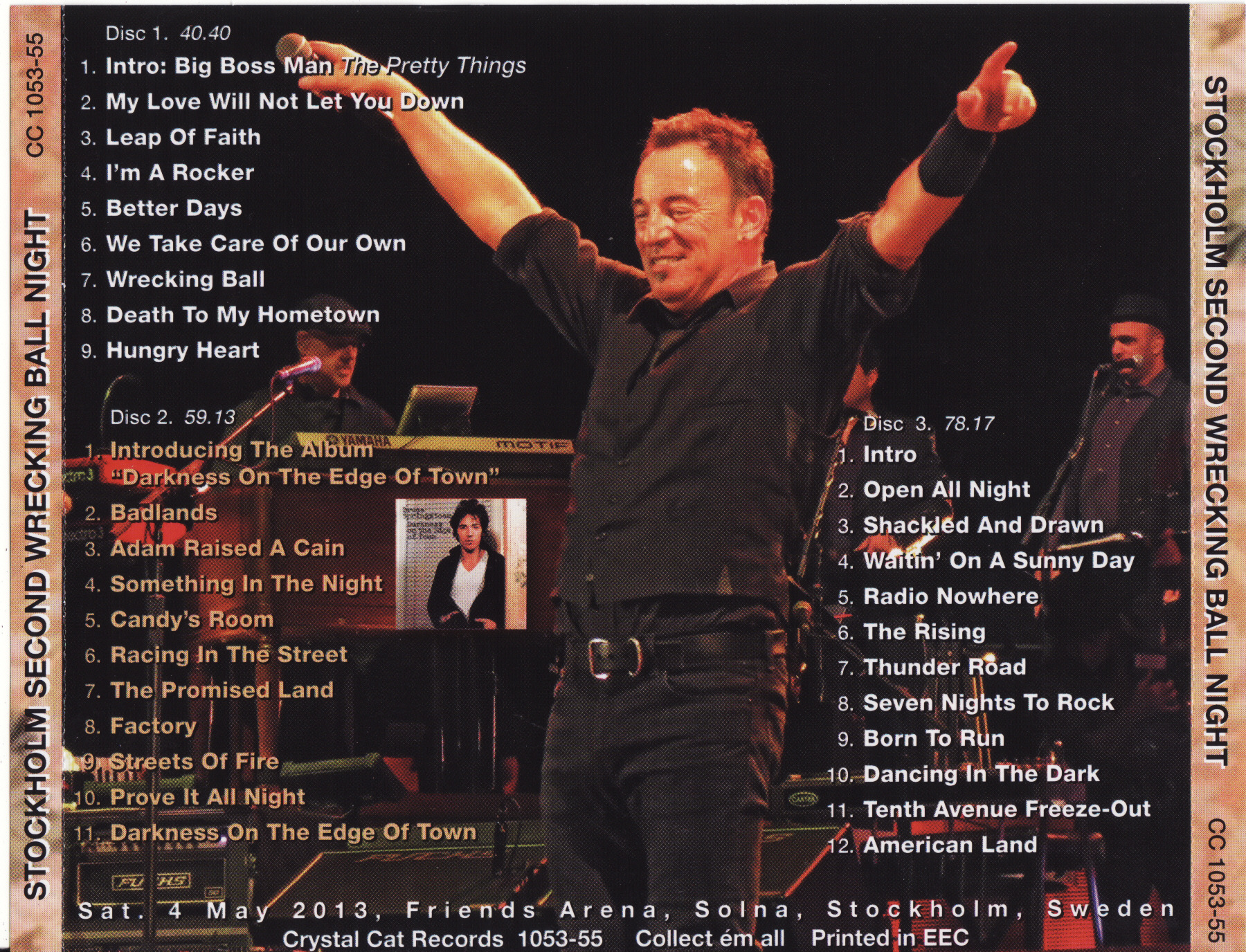 Bruce Springsteen & The E Street Band - 2013-05-04 Stockholm Soundboard (2013)