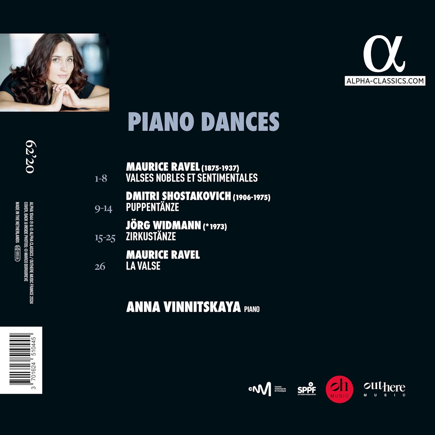 Anna Vinnitskaya - Piano Dances (2024) [Hi-Res]