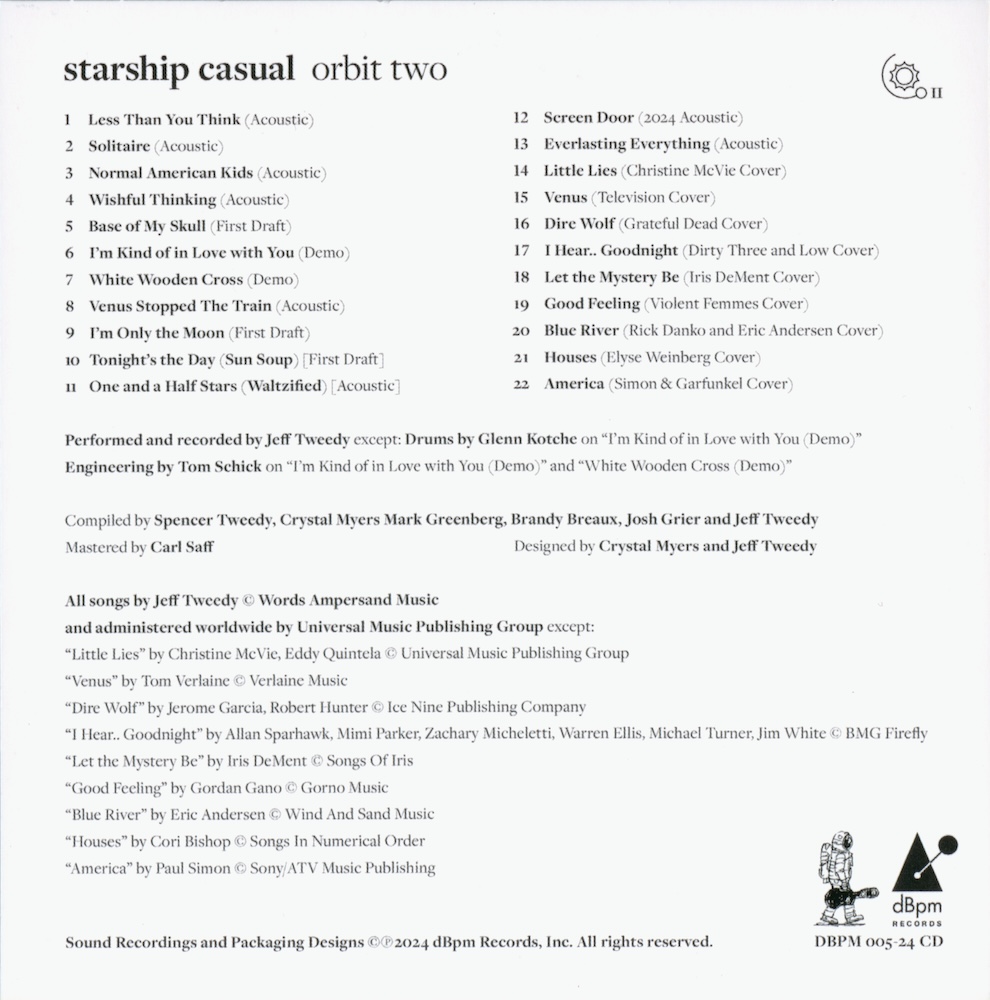 Jeff Tweedy - Starship Casual: Orbit Two (2024)