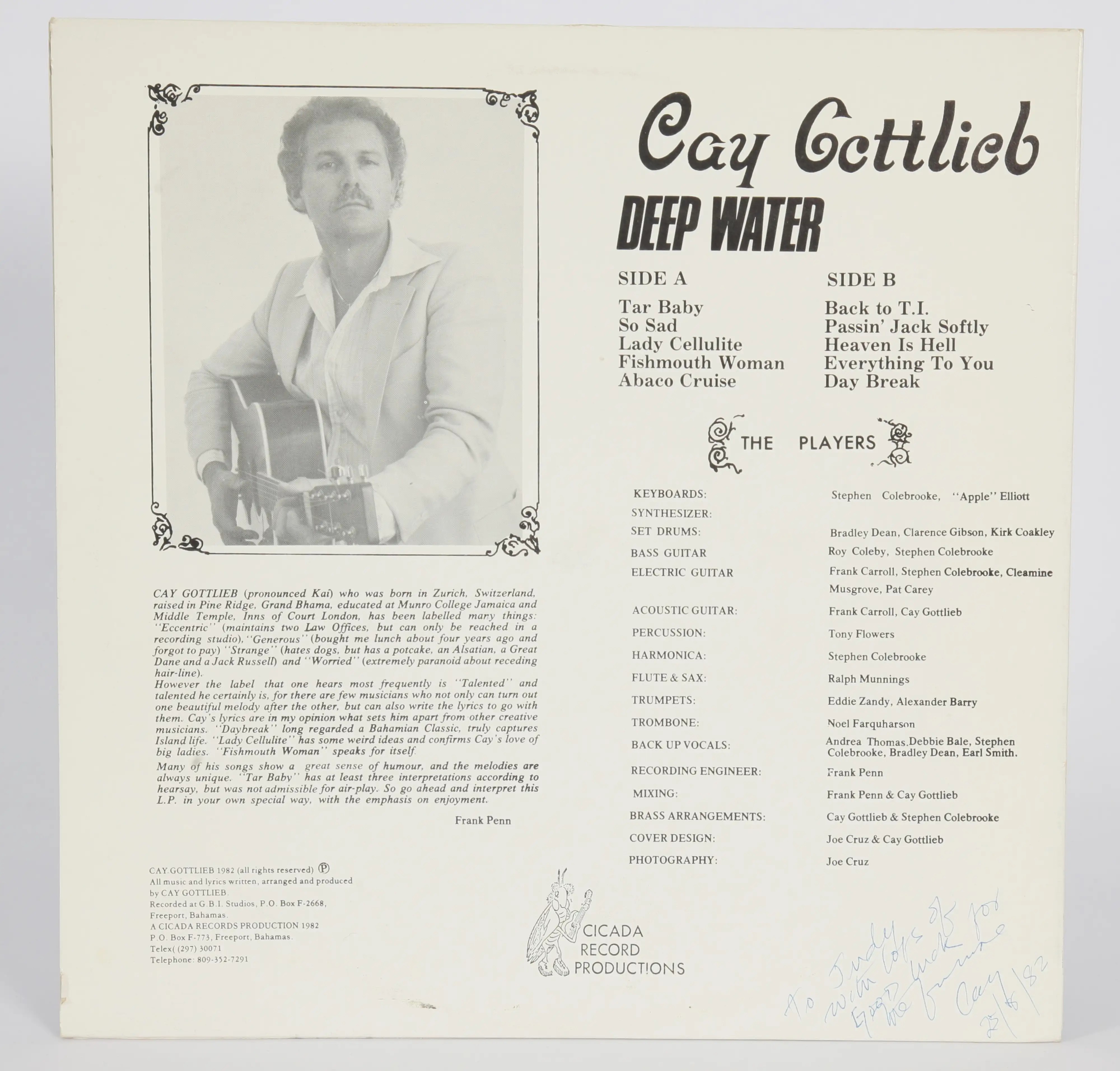 Cay Gottlieb - Deep Water (2025)