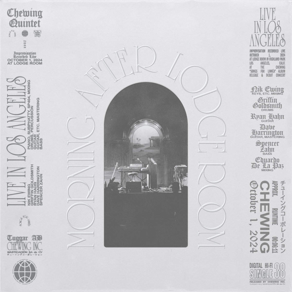 Chewing, Dave Harrington, Ryan Hahn, Spencer Zahn - Quintet (Live in Los Angeles) (2025) [Hi-Res]