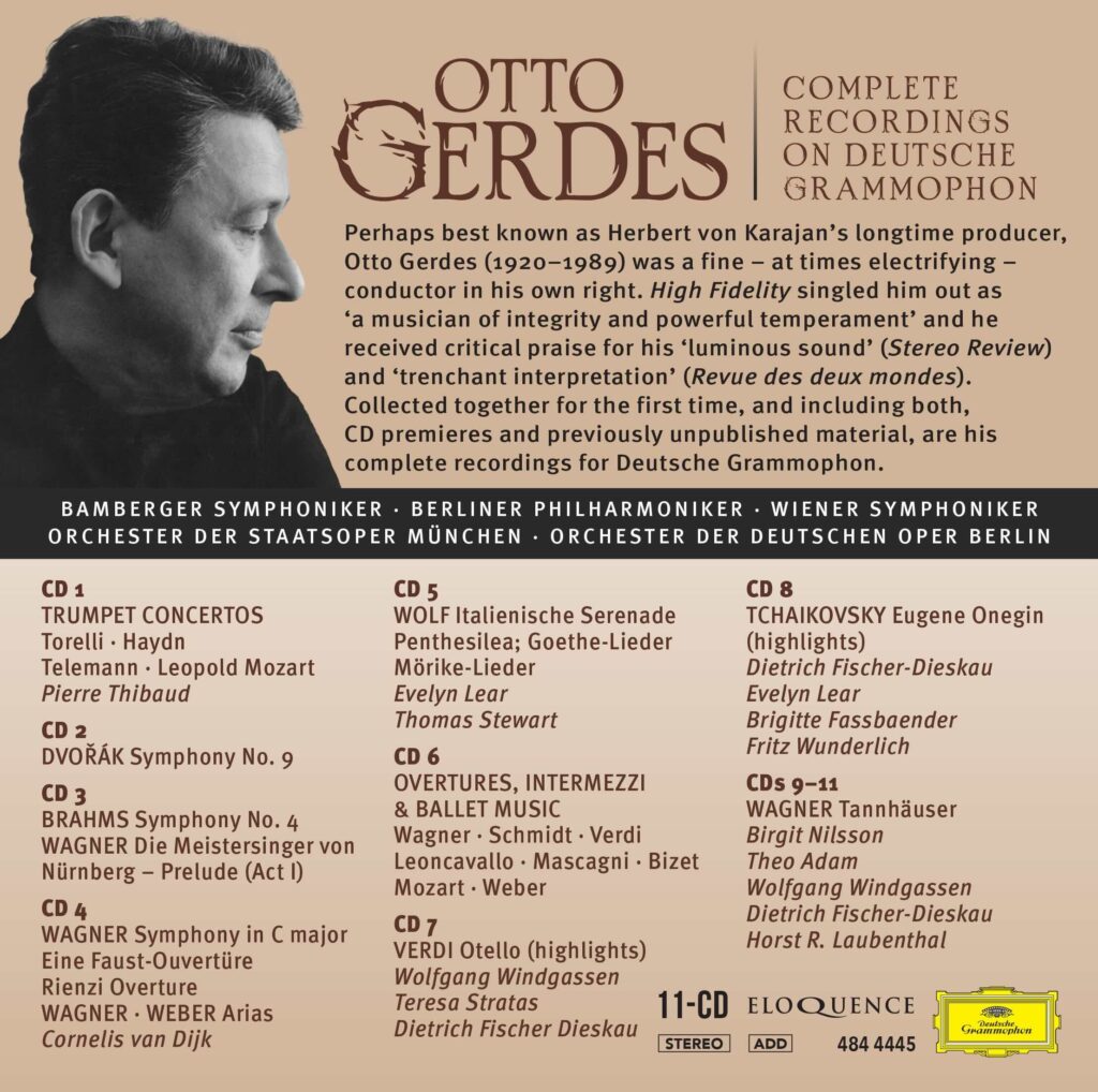 Otto Gerdes - Complete Deutsche Grammophon Recordings (2025) {11CD Box Set}