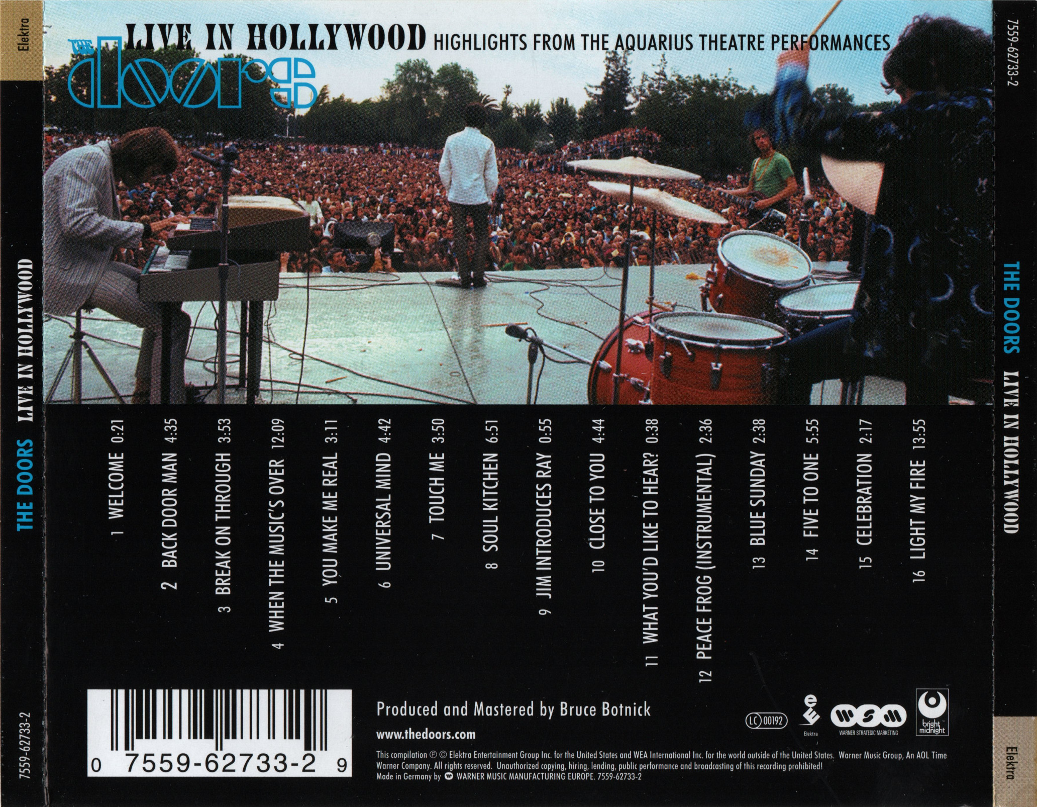 The Doors - Live In Hollywood (Highlights From The Aquarius Theatre Performances) (2002)