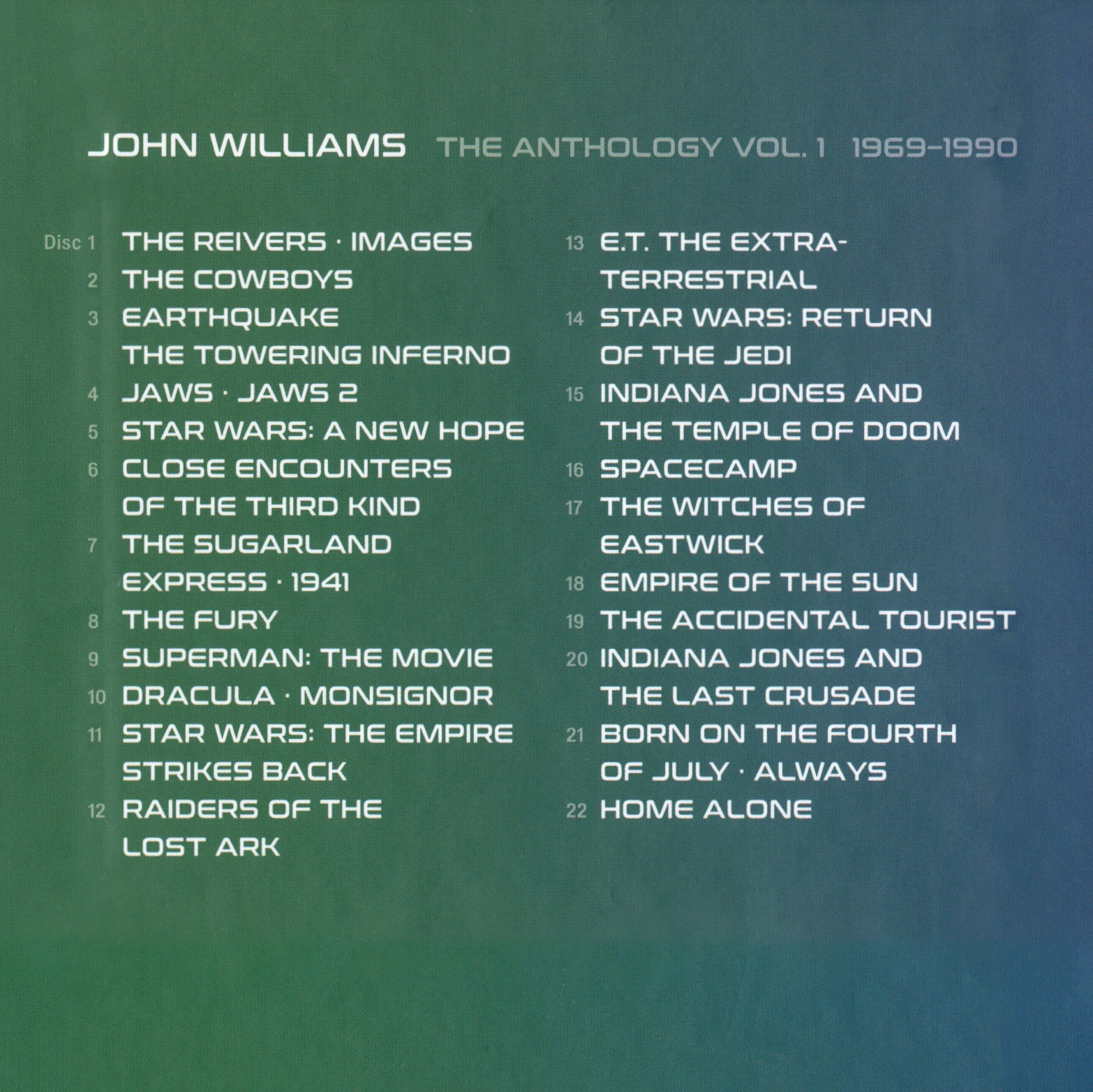 John Williams - John Williams: The Anthology - Vol. 1 1969-1990 (2025) {22CD Box Set}
