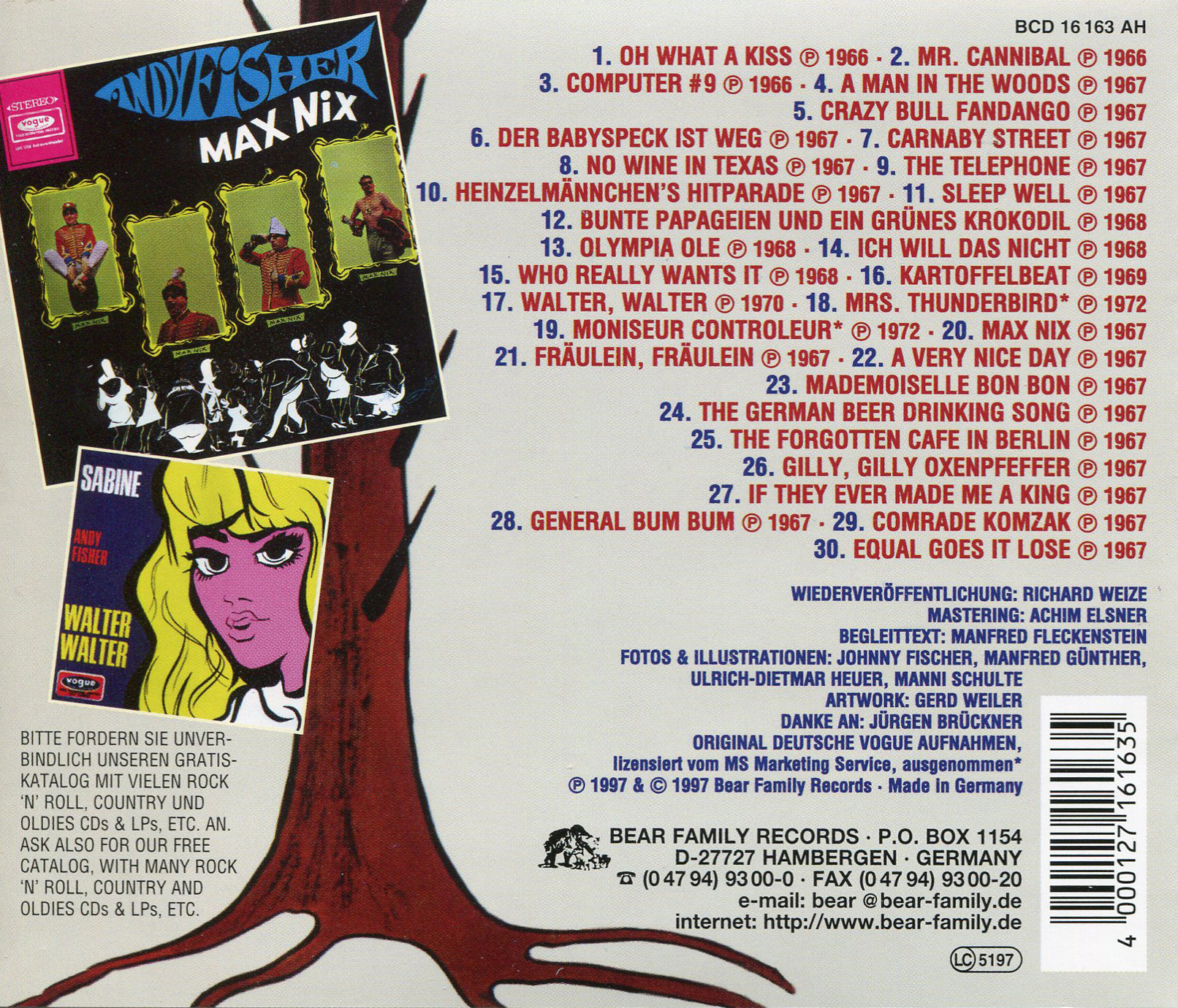 Andy Fisher - A Man In The Woods (1967/1997)