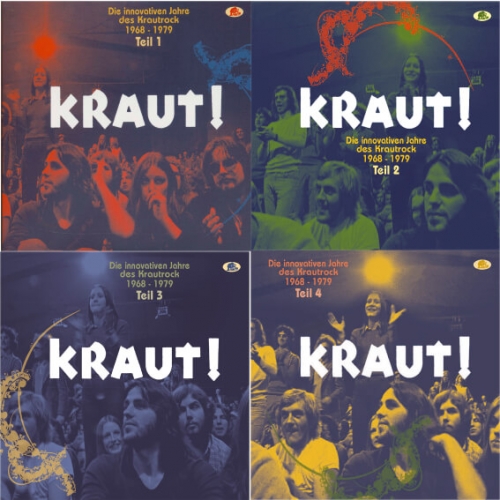 Various - Teil 1-4 - KRAUT! - Die innovativen Jahre des Krautrock 1968-1979 (8-CD) (2020)
