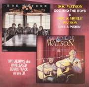 Doc & Merle Watson - Doc And The Boys / Live & Pickin' (2003)