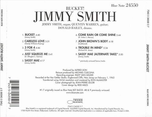 Jimmy Smith - Bucket! (1963)