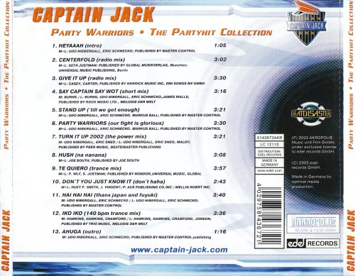 Captain Jack - Party Warriors