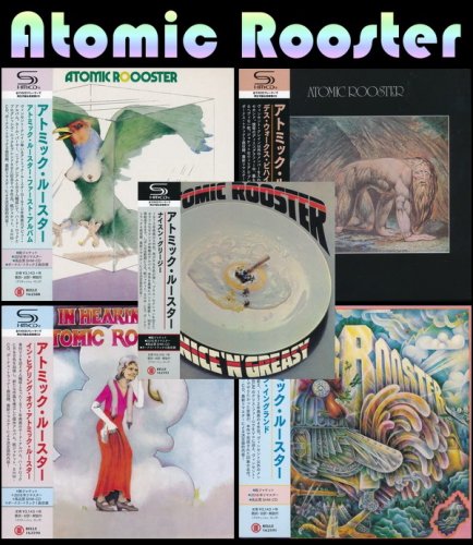 Atomic Rooster - Collection: 5 Albums Mini LP SHM-CD (2016)
