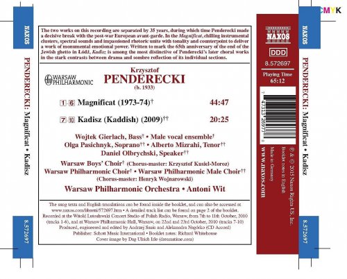 Warsaw Philharmonic Orchestra & Antoni Wit - Penderecki: Magnificat & Kadisz (2015)