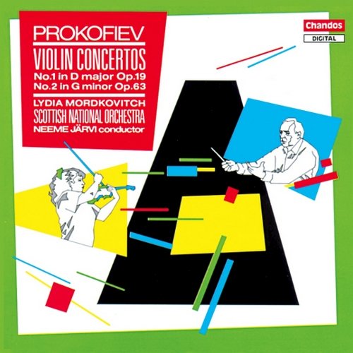 Lydia Mordkovitch, Scottish National Orchestra, Neeme Järvi - Sergey Prokofiev: Violin Concertos (1989)
