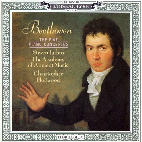 Steven Lubin, Academy of Ancient Music, Christopher Hogwood - Beethoven: Piano Concertos (1988)