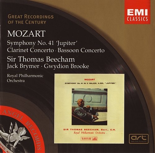 Jack Brymer, Gwydion Brooke, Thomas Beecham, Royal Philharmonic Orchestra - Mozart - Symphony No.41 'Jupiter' / Clarinet and Bassoon Concertos (2001)