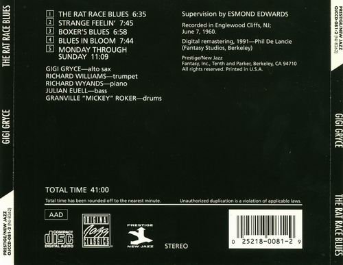 Gigi Gryce - The Rat Race Blues (1960)
