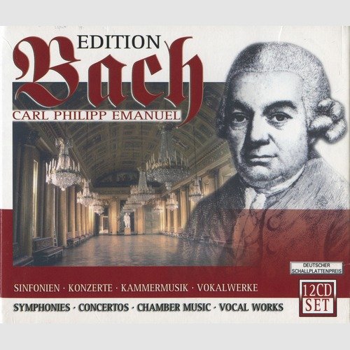 Carl Philipp Emanuel Bach - Symphonies, Concertos, Chamber Music, Vocal Works (12CD) (2004)