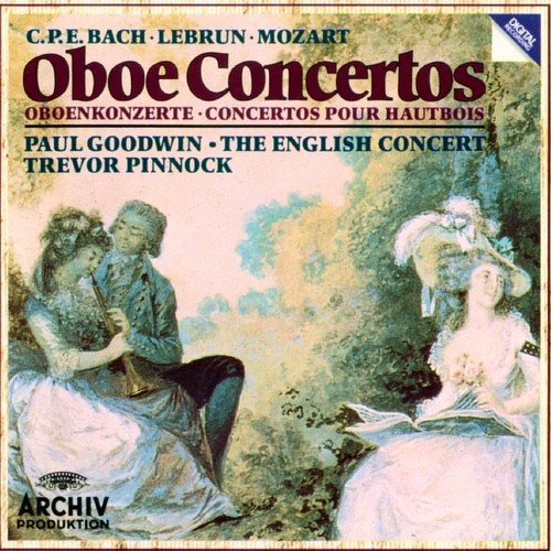 Paul Goodwin oboe,Trevor Pinnock, English Concert - Bach, Mozart, Lebrun - Oboe Concertos (1991)