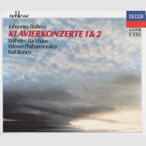 Wilhelm Backhaus, Wiener Philarmoniker, Karl Böhm - Johannes Brahms - Piano Concertos 1 & 2 (1989)
